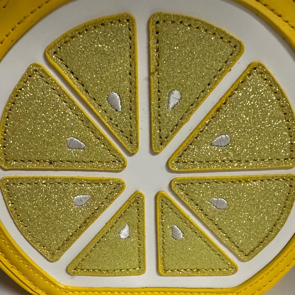 Yellow Lemon Slice Mini Bag - Picture 3 of 6